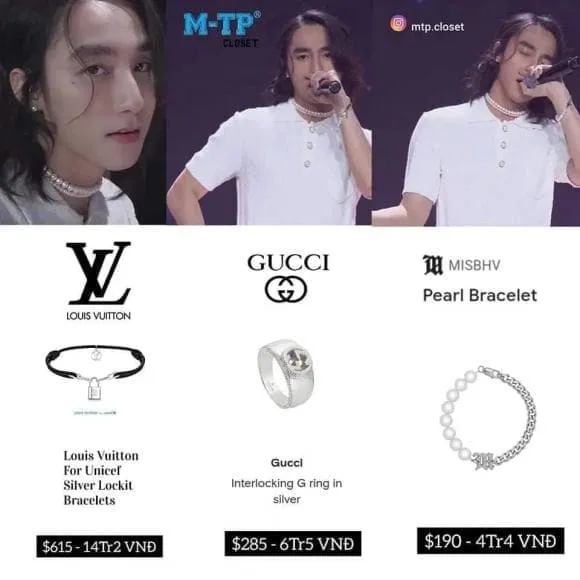 Cùng 'bóc giá' set đồ của Sơn Tùng trong lần tái xuất mới đây