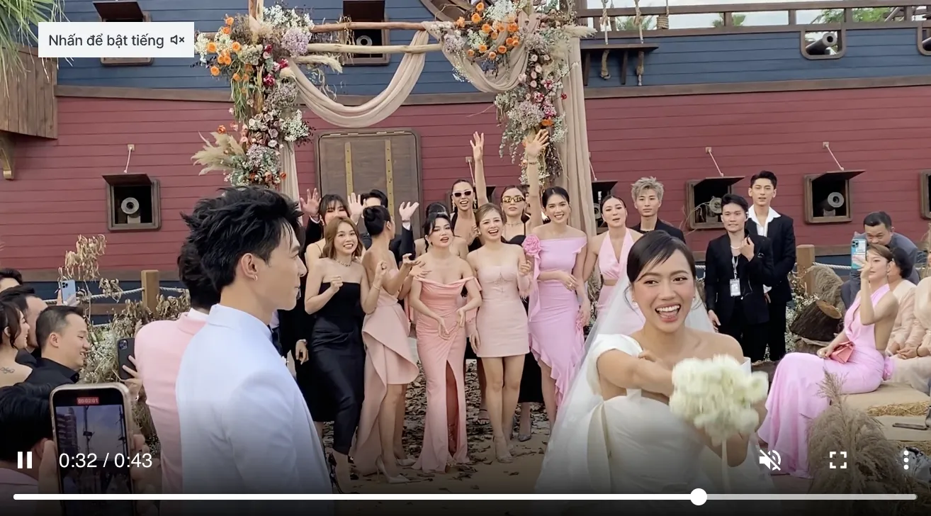 Diệu Nhi bất ngờ gặp sự cố trong lễ cưới