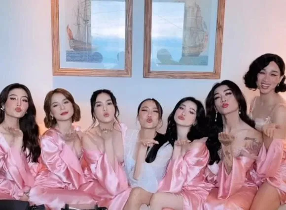 Làm phù dâu cho Diệu Nhi nhưng Ngọc Trinh hoàn toàn bị lép vế trước 2 nhân vật này 