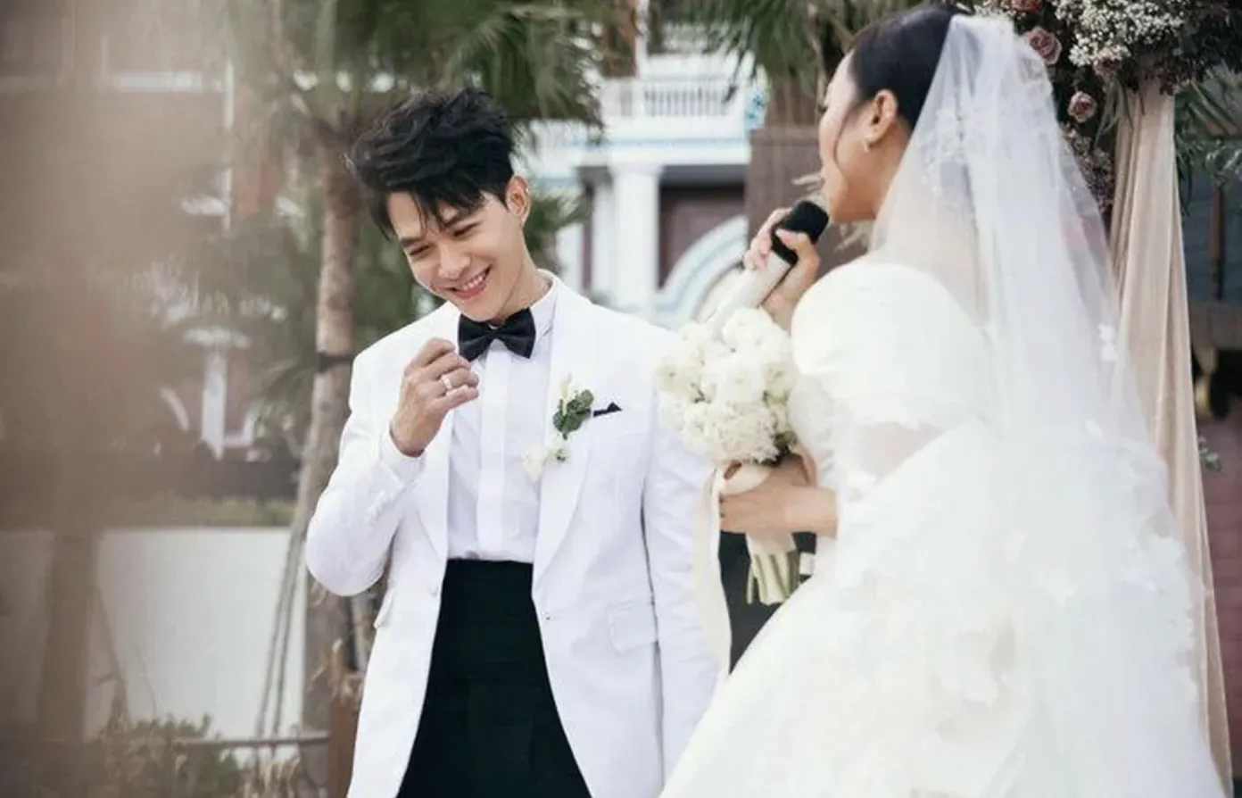 Diệu Nhi tự tin khoe giọng trong lễ cưới nhưng phản ứng của Anh Tú mới là tâm điểm