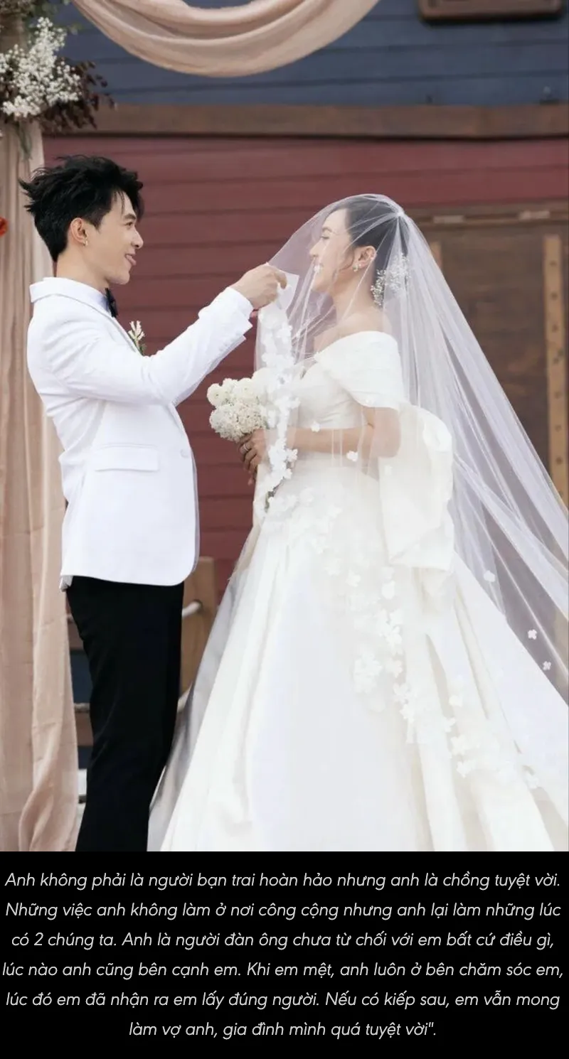 Diệu Nhi tự tin khoe giọng trong lễ cưới nhưng phản ứng của Anh Tú mới là tâm điểm