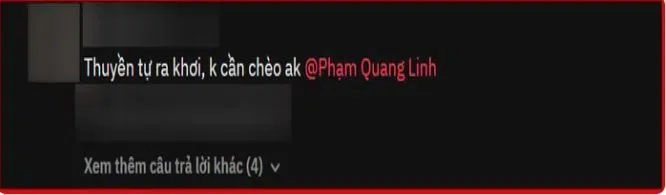 Thùy Tiên lên tiếng sau khi Quang Linh Vlog bị netizen réo tên trong clip mới 