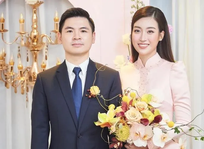 Ông xã Đỗ Mỹ Linh tiết lộ 'áp lực chồng chất áp lực' sau khi cưới hoa hậu