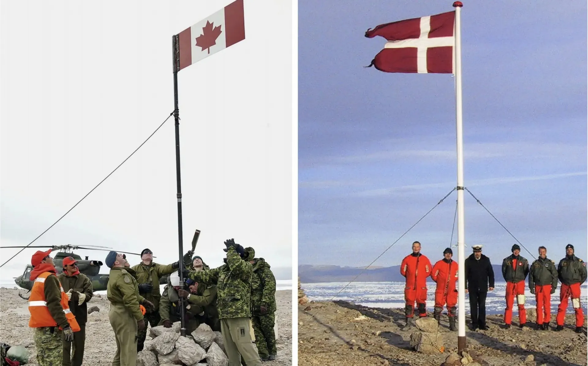 Canada, Đan Mạch chấm dứt cuộc chiến biên giới hài hước nhất lịch sử