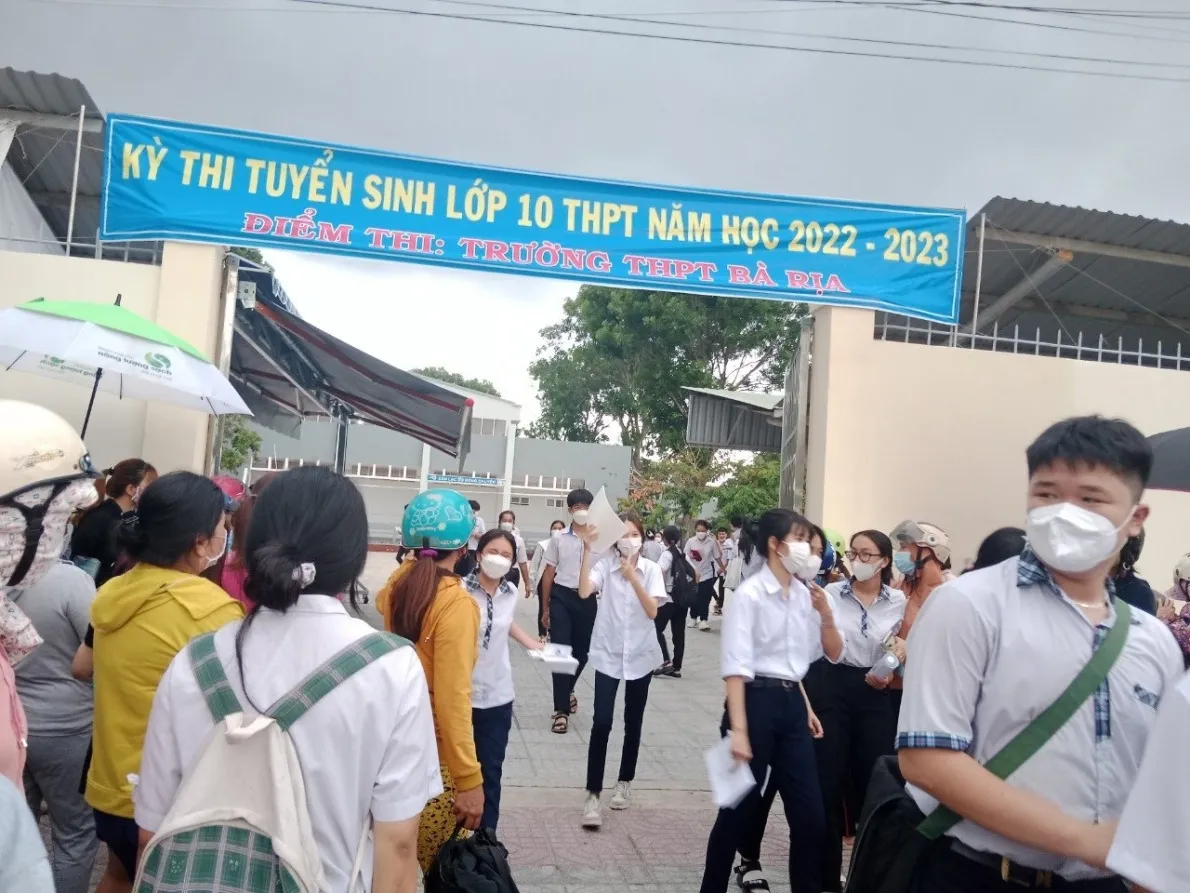 Tra cứu điểm thi lớp 10 tỉnh Bà Rịa - Vũng Tàu năm 2022 nhanh nhất, chính xác nhất