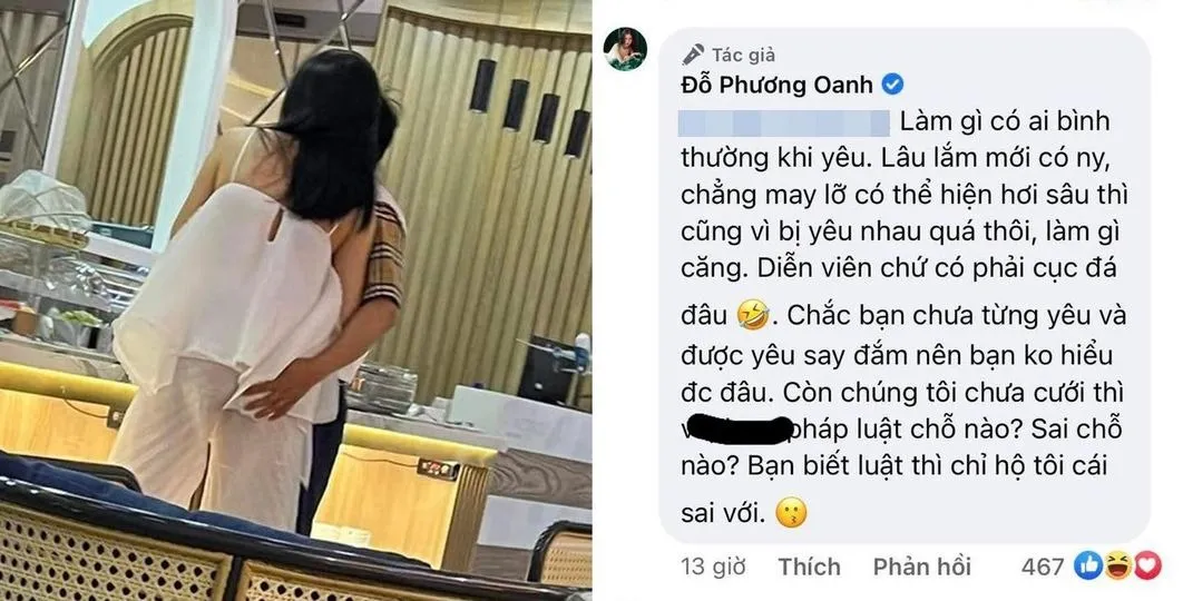 Phương Oanh giải thích bức ảnh nhạy cảm với Shark Bình, vợ đại gia lập tức có thái độ cực gắt