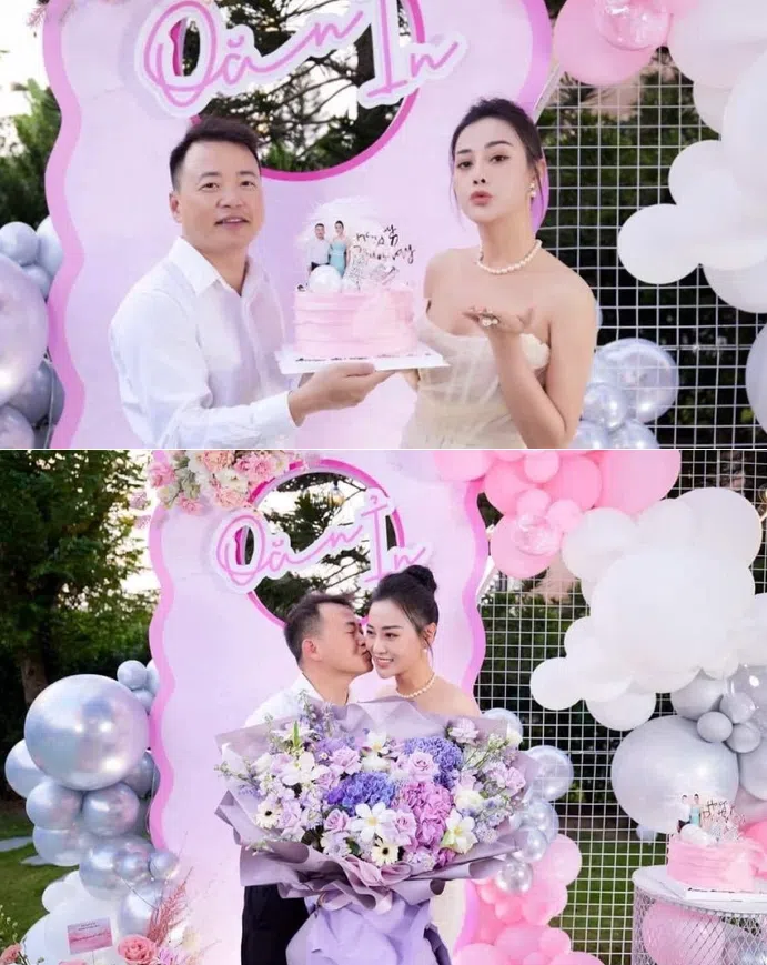 Phát hiện chi tiết lạ của vợ Shark Bình khi chồng tổ chức sinh nhật hoành tráng cho Phương Oanh