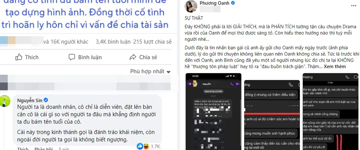 Phương Oanh đăng đàn 'lột trần' mưu mô của vợ Shark Bình, nhân vật có tiếng quyết 'vỗ mặt' thay chính thất