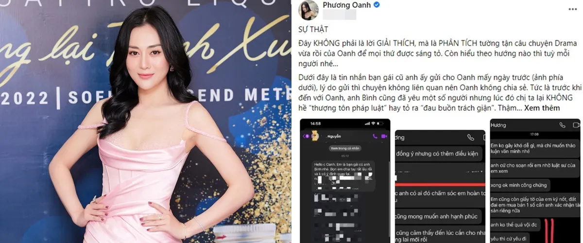 Phương Oanh đăng đàn 'lột trần' mưu mô của vợ Shark Bình, nhân vật có tiếng quyết 'vỗ mặt' thay chính thất