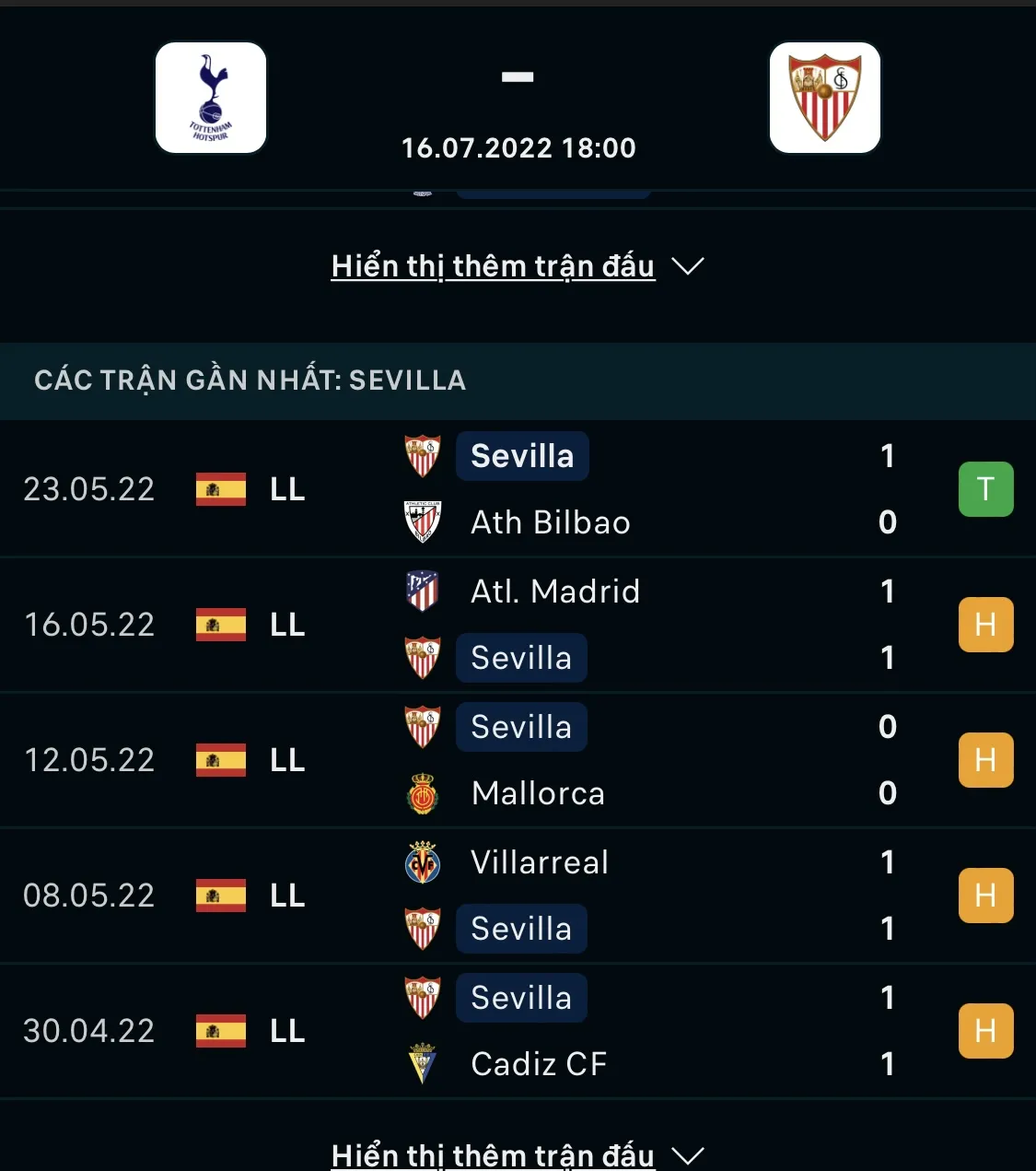 Trực tiếp Tottenham vs Sevilla, 18h hôm nay ngày 16/7 (Link HD) 158609