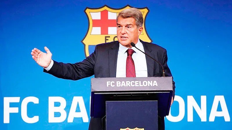 laporta phat bieu bao ve barca