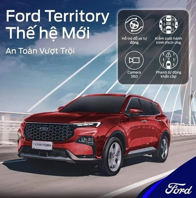 Công bố nội thất Ford Territory 2023: khác biệt rõ rệt giữa các phiên bản 193182