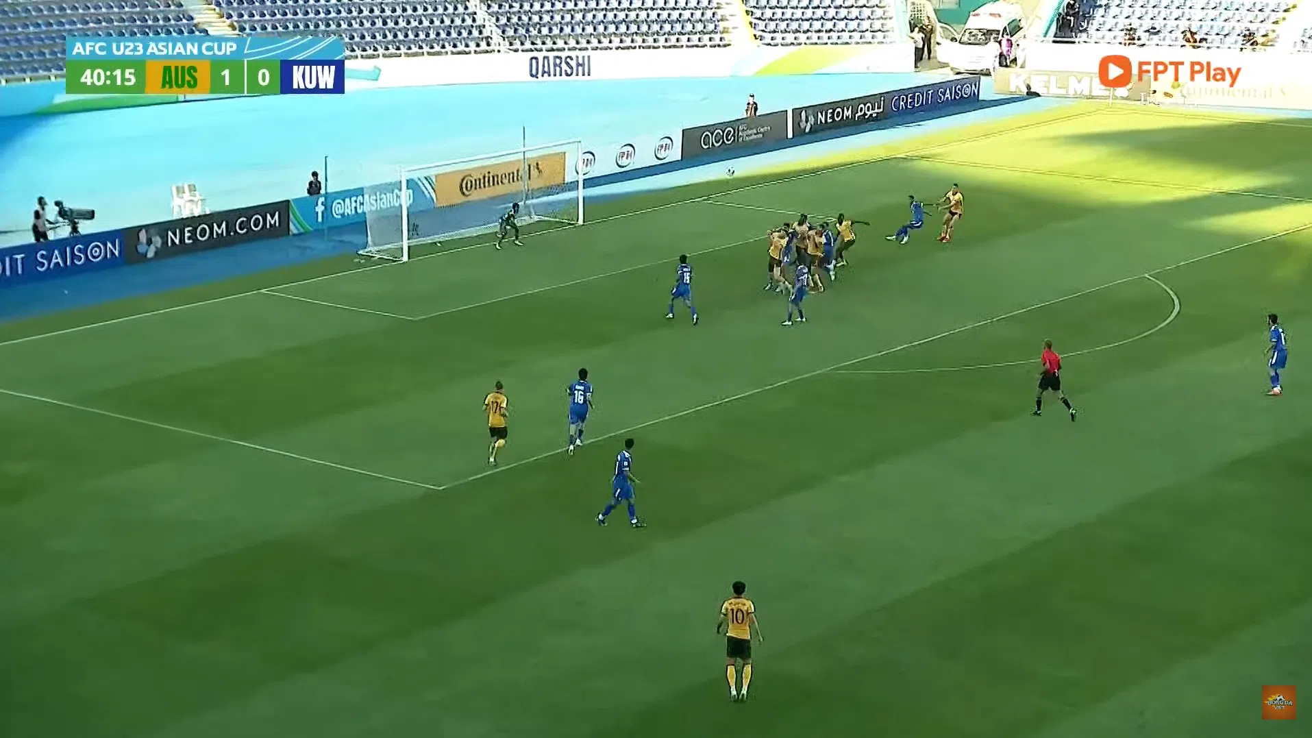 Trực tiếp U23 Australia 1-0 U23 Kuwait: 'Chuột túi' mở tỷ số 143588