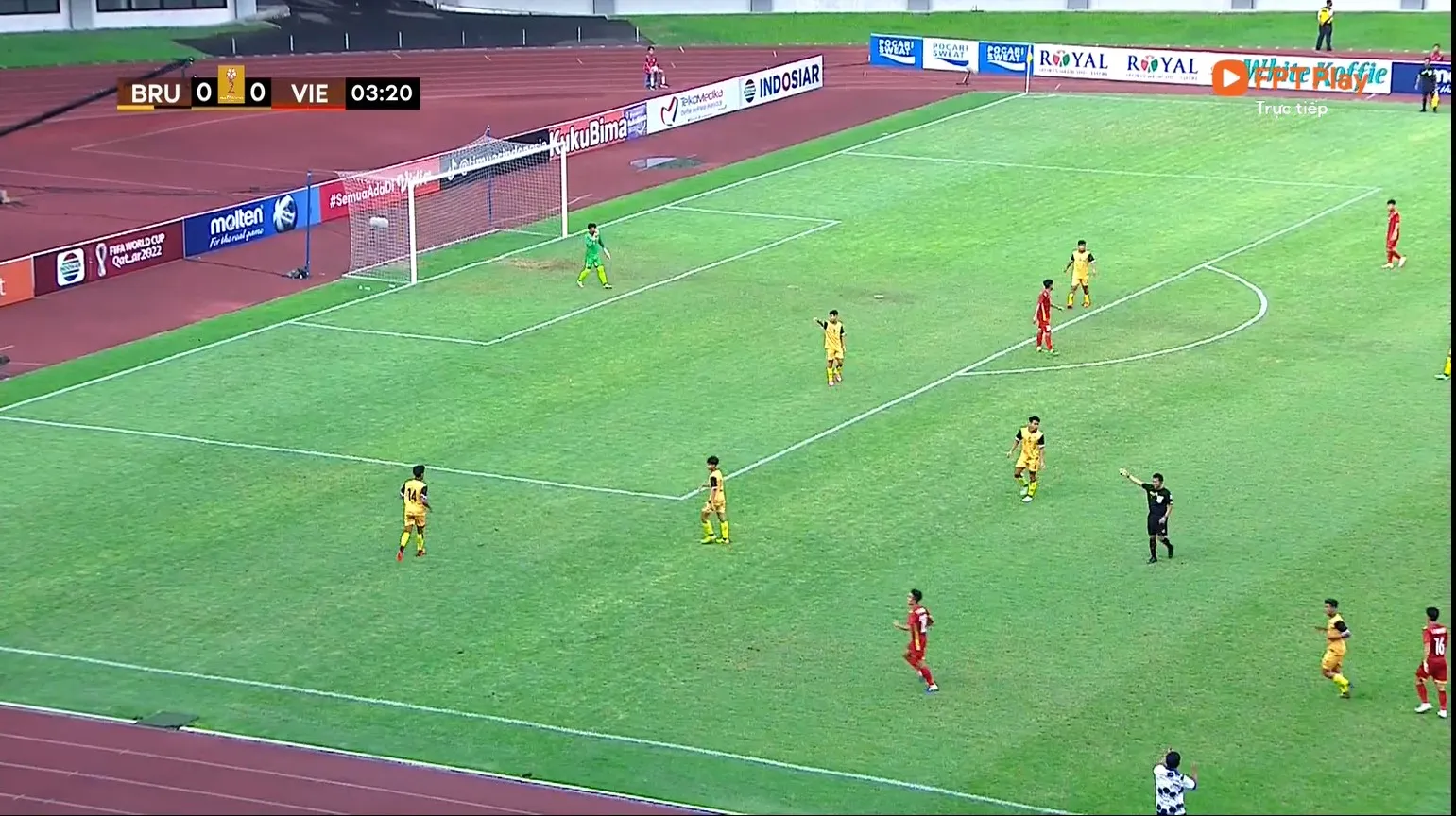 Trực tiếp U19 Việt Nam 0-0 U19 Brunei: Nhập cuộc hứng khởi 155799