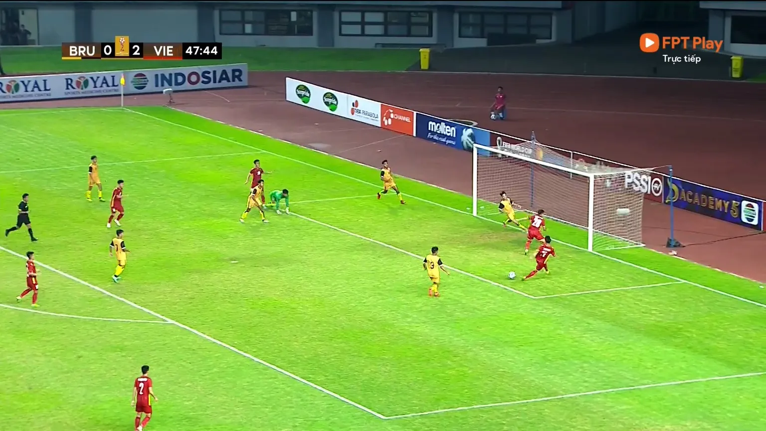 Trực tiếp U19 Việt Nam 2-0 U19 Brunei: Nhân đôi cách biệt 155841
