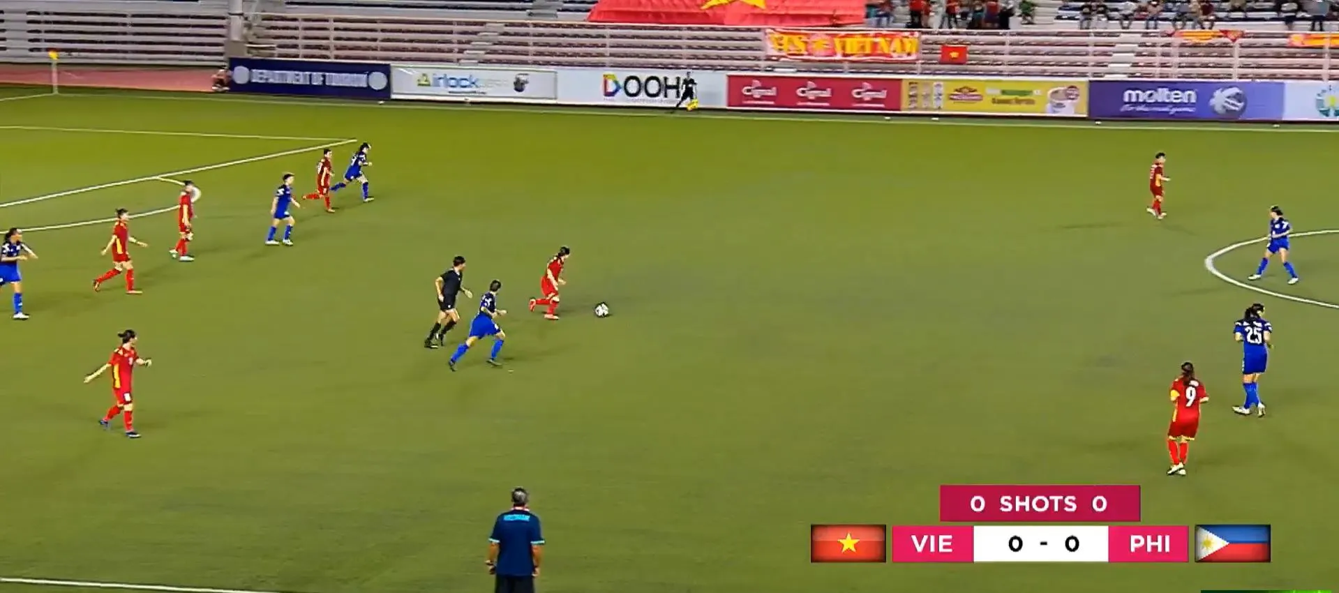 Trực tiếp nữ Việt Nam 0-0 nữ Philippines: Trận đấu bắt đầu 158490
