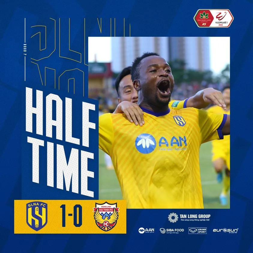 Trực tiếp SLNA 1-0 Hà Tĩnh: Chủ nhà trên cơ (HẾT HIỆP 1) 158477