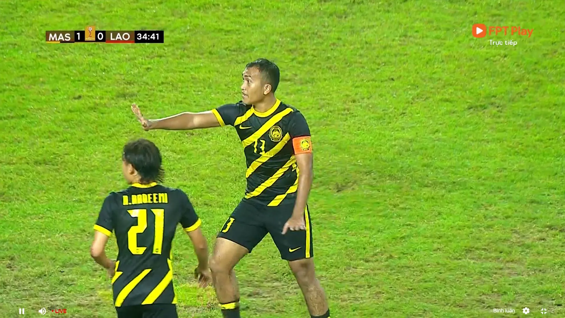 Trực tiếp U19 Lào 0-1 U19 Malaysia: 'Những chú hổ' vươn lên 158543