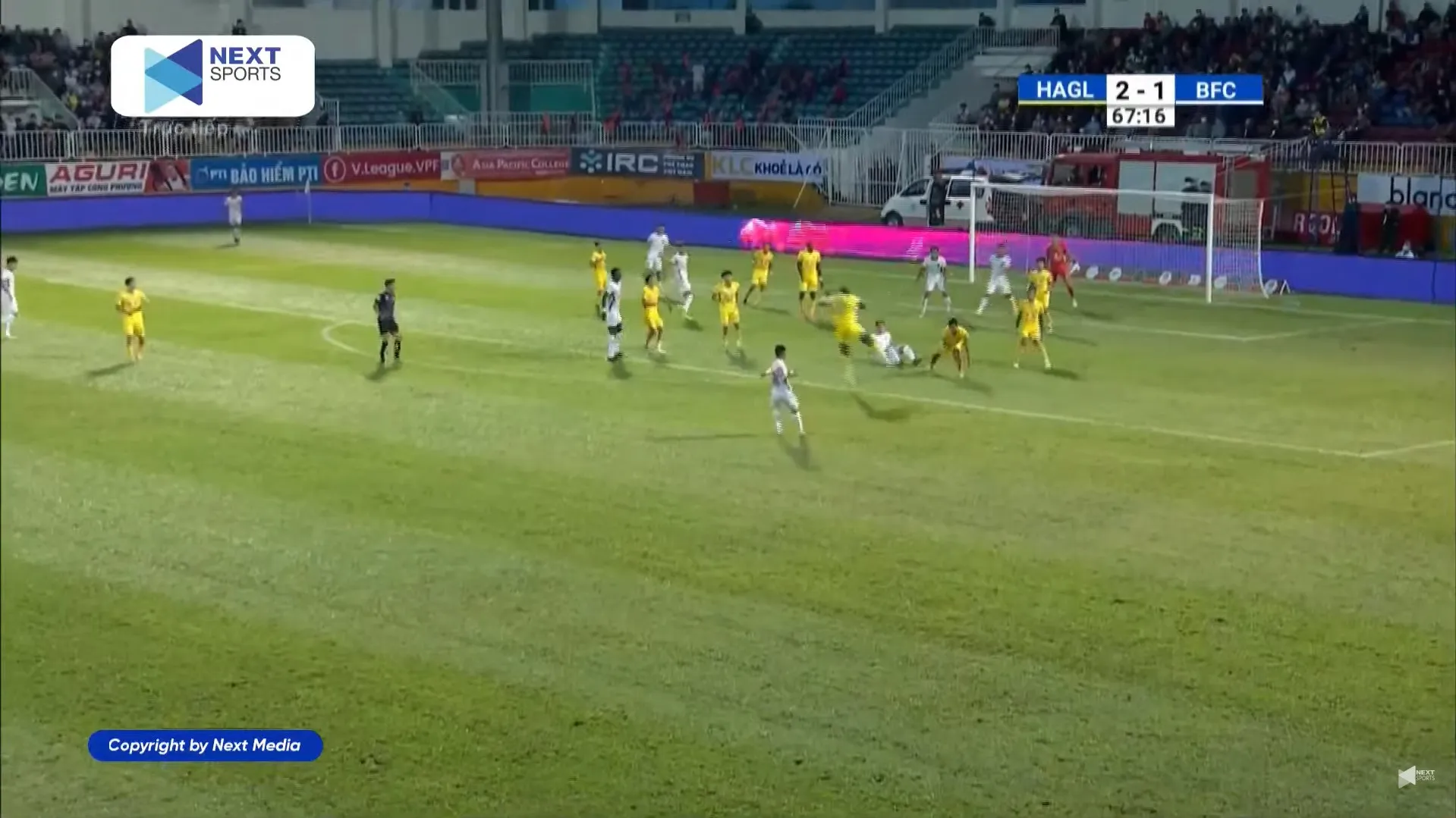 Trực tiếp HAGL 2-1 Bình Dương: Thế trận giằng co 160286