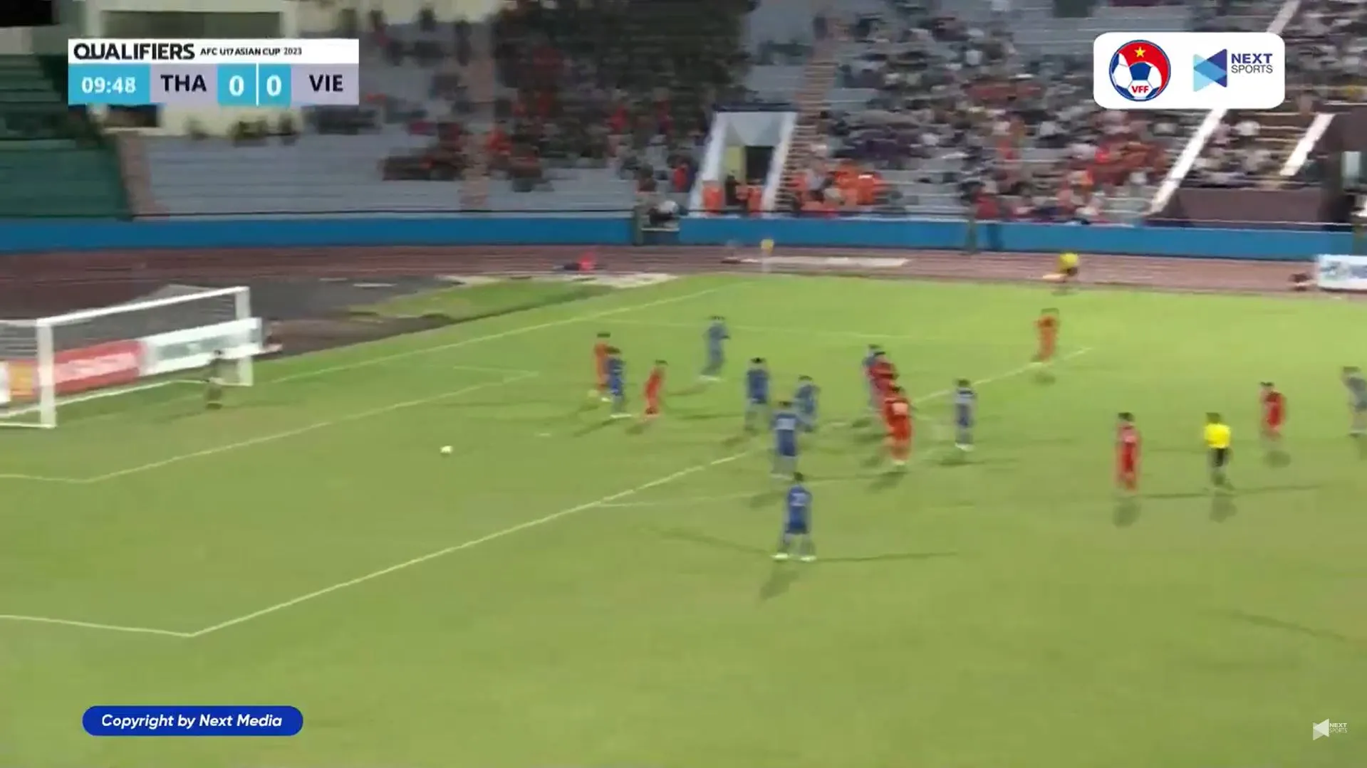 Trực tiếp U17 Việt Nam 0-0 U17 Thái Lan: 'Voi chiến' chủ động 200003