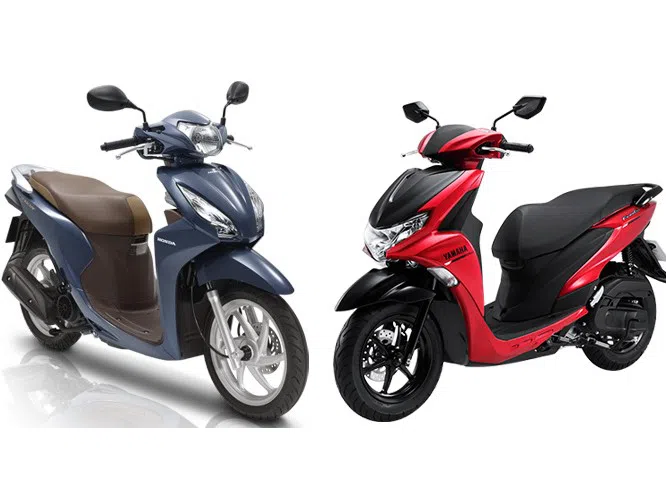 So sánh Honda Vision và Yamaha FreeGo