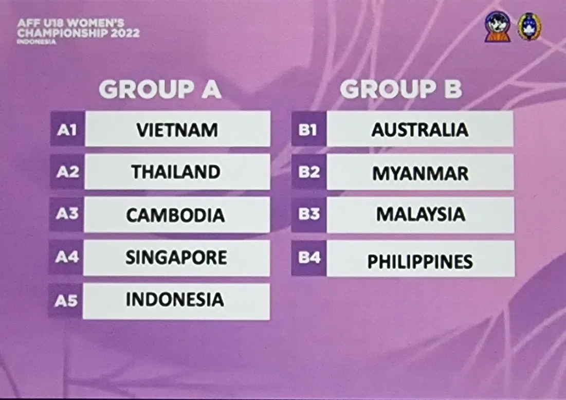 Việt Nam chung bảng Thái Lan ở giải trẻ AFF 146831