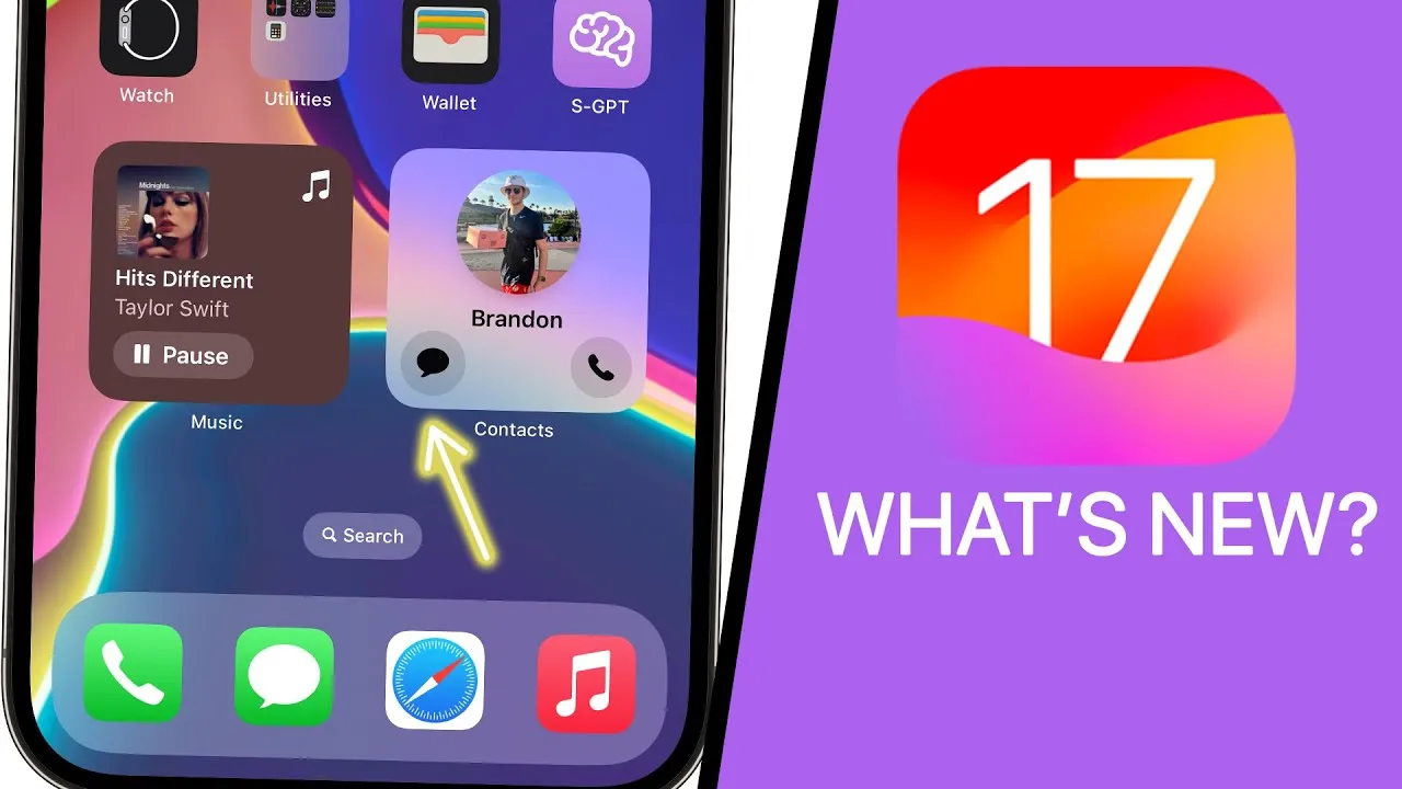 chuc nang iOS 17