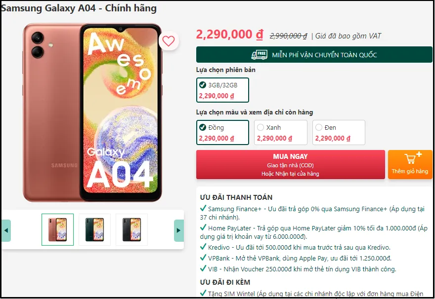 Chỉ với 2 triệu đồng có thể sở hữu điện thoại Samsung, có màn to hơn iPhone 14 Pro, camera xịn sò như Glaxy S23