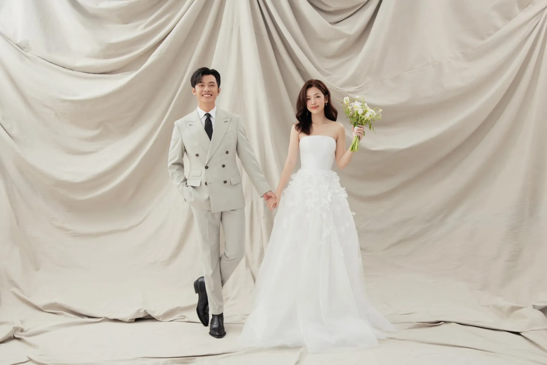 Full bộ ảnh cưới tuyệt đẹp của cặp đôi 'chị em' hot nhất nhì Vbiz Puka- Tuấn Kiệt - ảnh 3