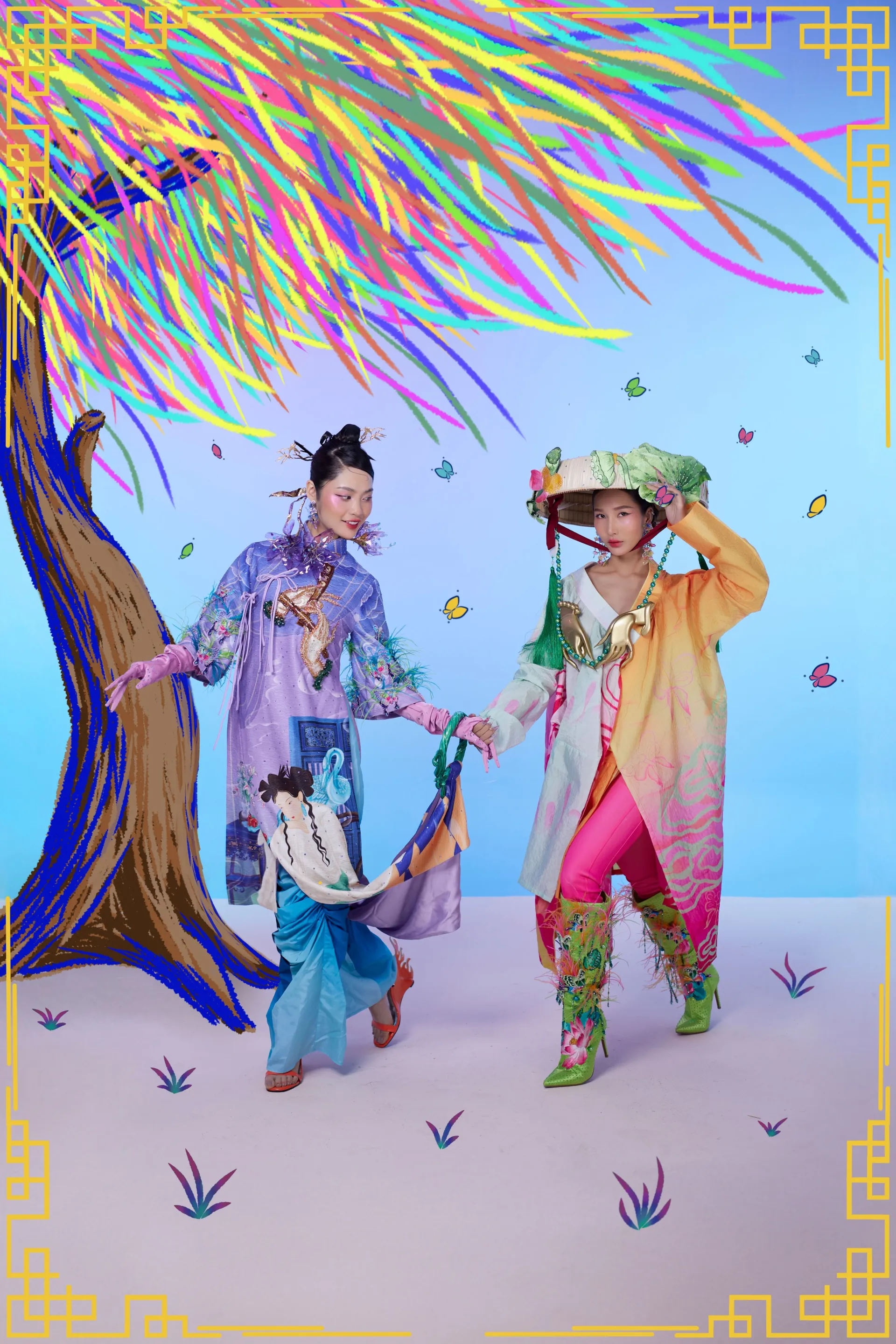 hoa-hau-nong-thuy-hang-ke-truyen-kieu-bang-ngon-ngu-thoi-trang 3