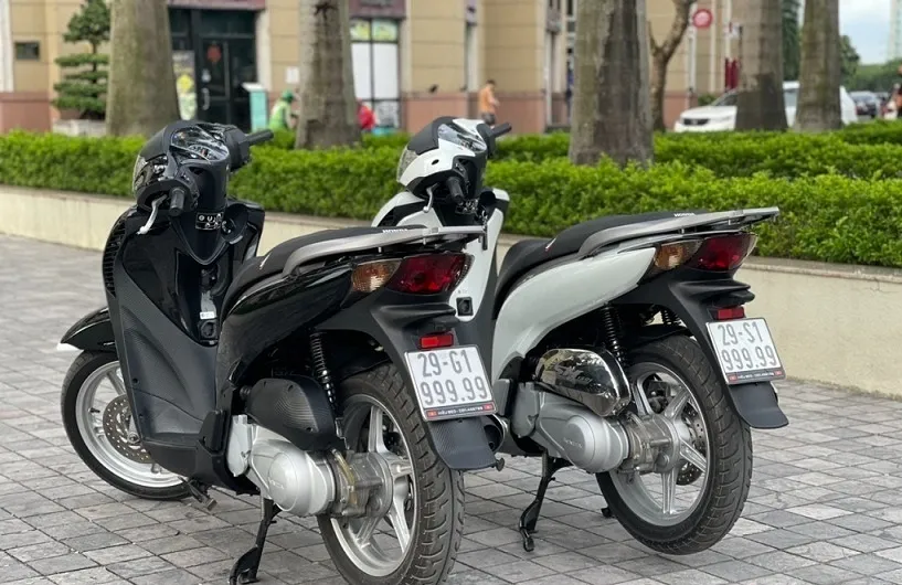 Honda SH biển đẹp rớt giá hàng trăm triệu đồng sau quy định định danh biển số 