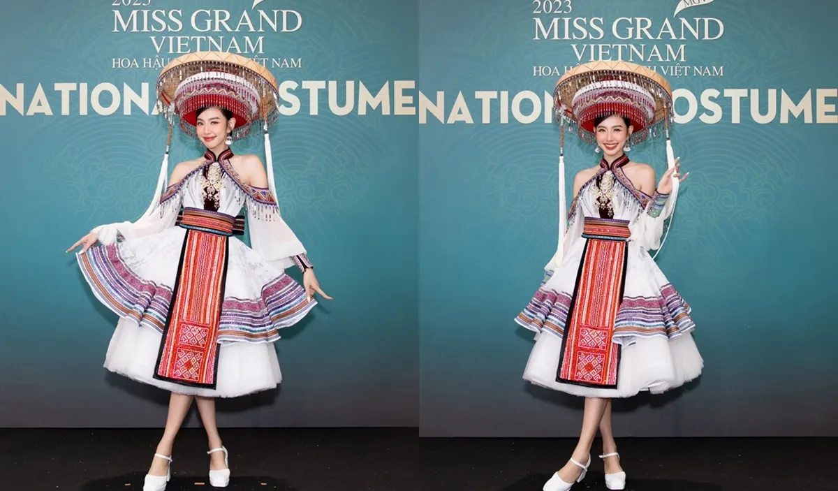 a hau minh kien khoe vai tran do sac ben dan hoa a hauthuy tien