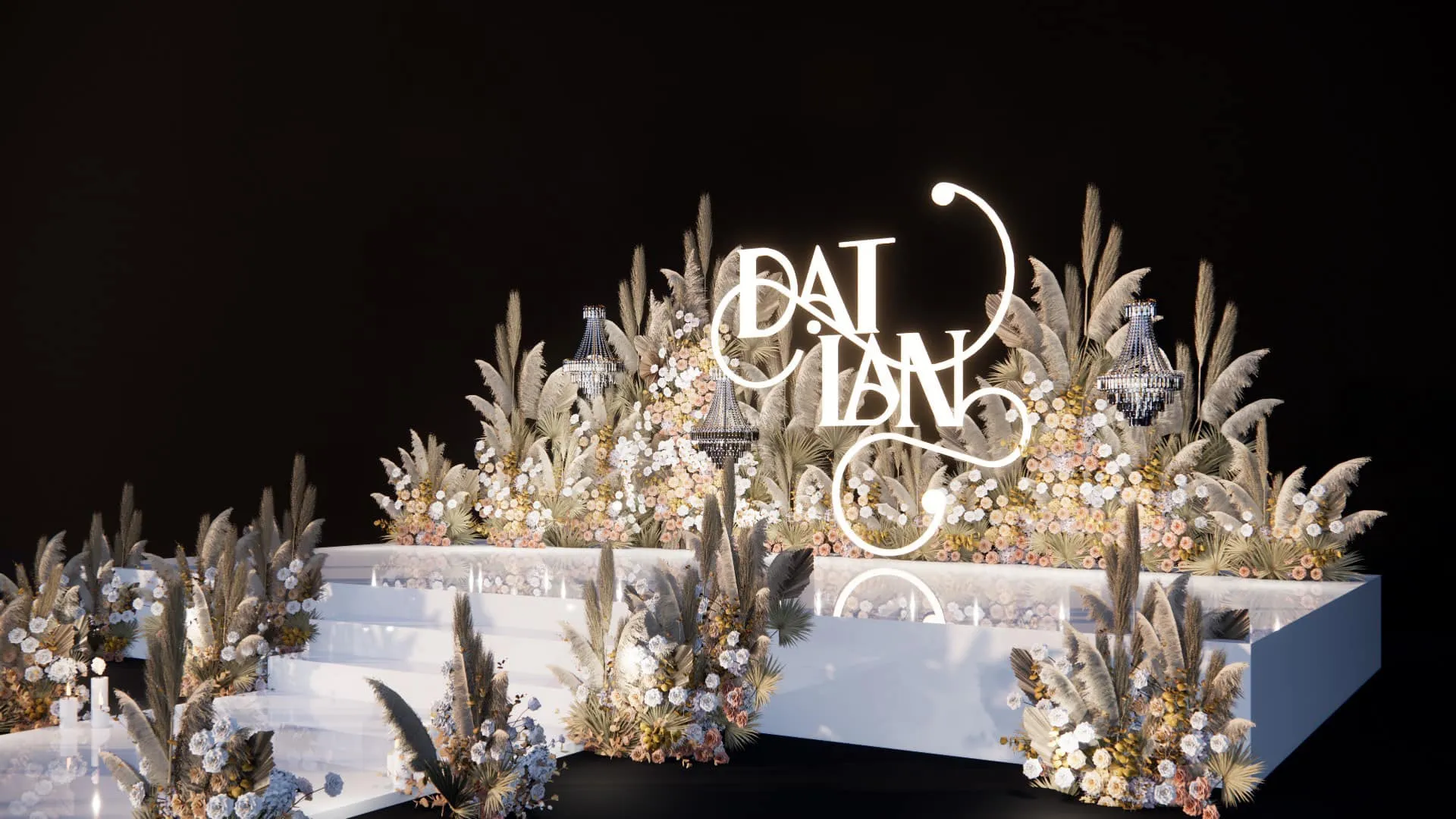 vo-chong-phuong-lan-tang-qua-khung-cho-khach-moi-du-dam-cuoi