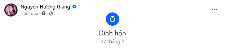 huong-giang-thong-bao-dinh-hon-voi-ban-trai-moi