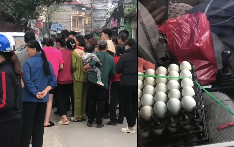 nguoi-phu-nu-ban-trung-thay-tui-tien-trong-xe