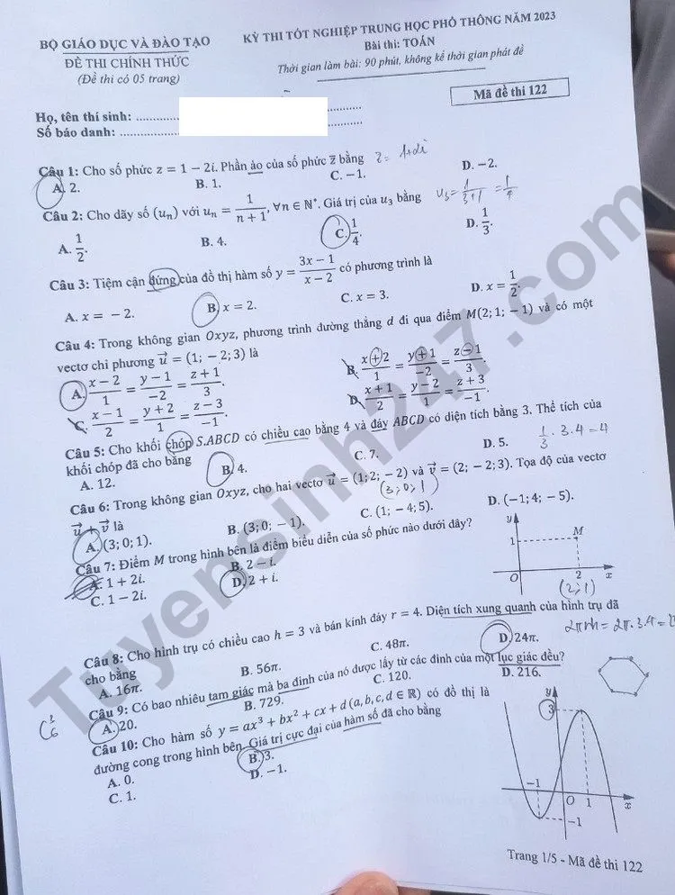 goi-y-dap-an-mon-toan-thi-tot-nghiep-thpt-2023-ma-de-122-1