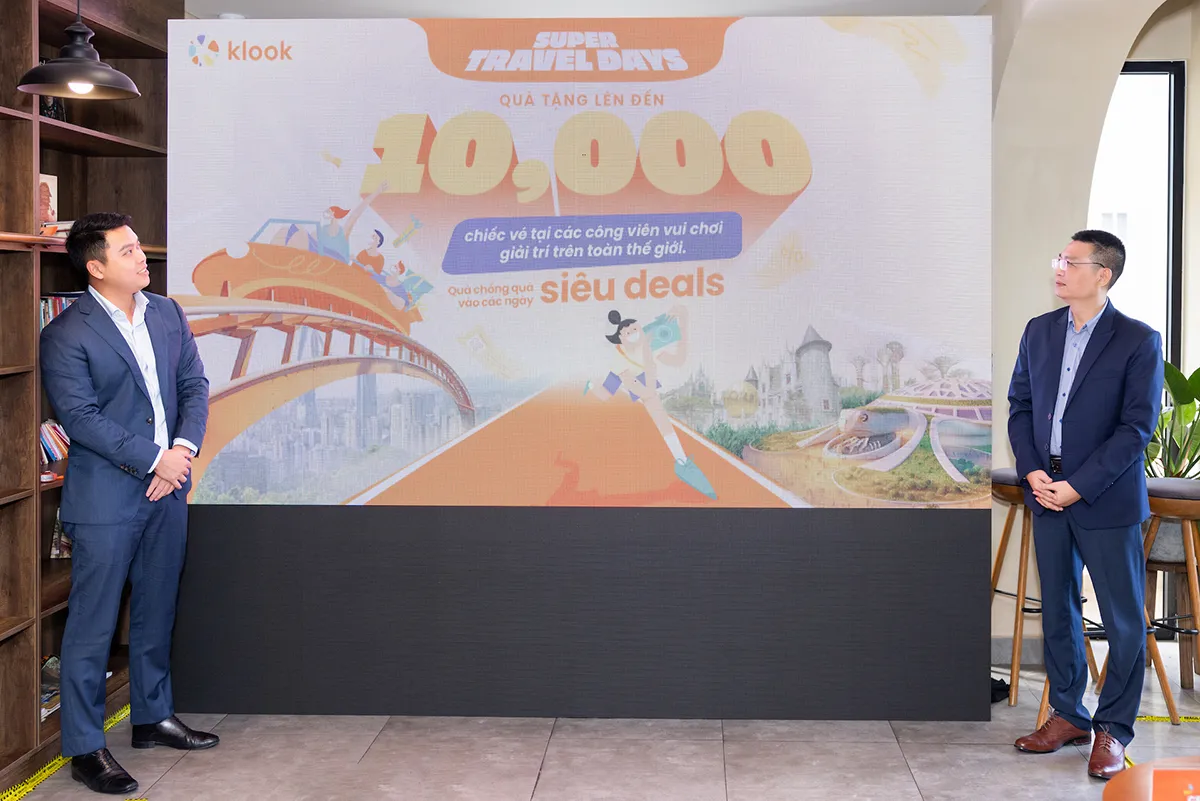 Ra mat chuong trinh Sieu Le Hoi Du Lich Klook 2023 - Super Travel Days