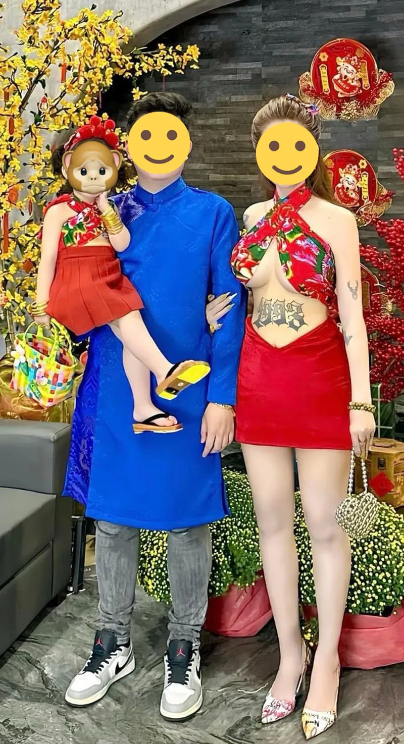 co-gai-khoe-outfit-du-xuan-dau-nam-cua-gia-dinh-nhung-khien-dan-mang-phan-ung-cuc-manh-2