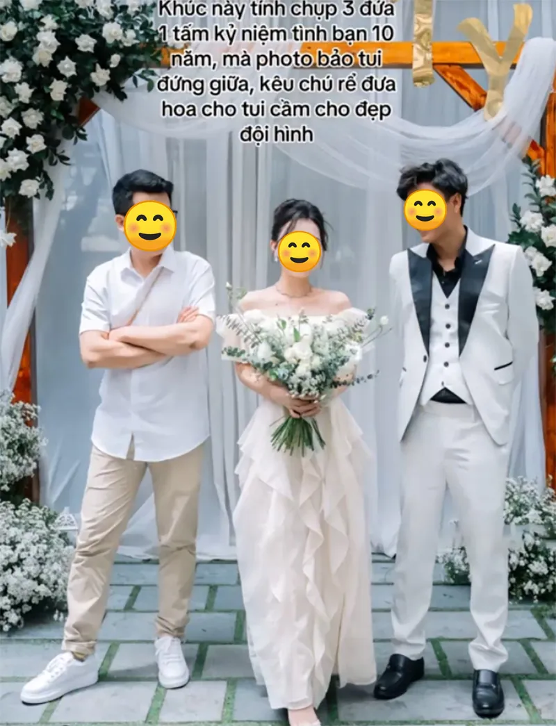 co-gai-di-dam-cuoi-ban-than-10-nam-gay-tranh-cai-vi-cu-ngo-la-co-dau-6