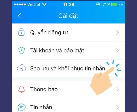 Nhấn một nút này, bao nhiêu tin nhắn bị xoá trên Zalo đều về lại hết trong 1 phút - ảnh 2