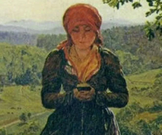 thuc-hu-chuyen-iphone-va-giay-nike-xuat-hien-trong-buc-tranh-350-nam-truoc-du-hanh-thoi-gian