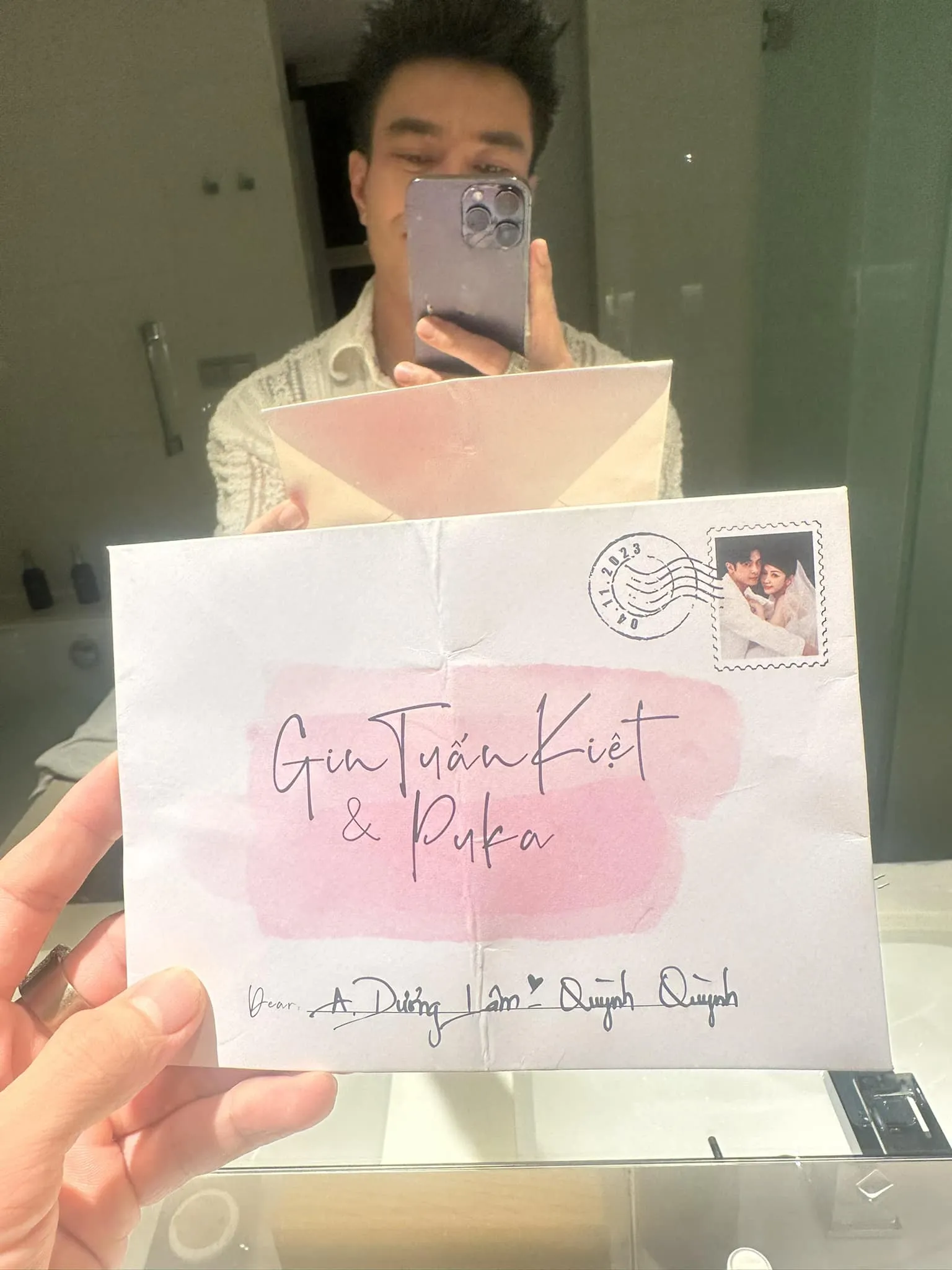 le-duong-bao-lam-mung-cuoi-puka