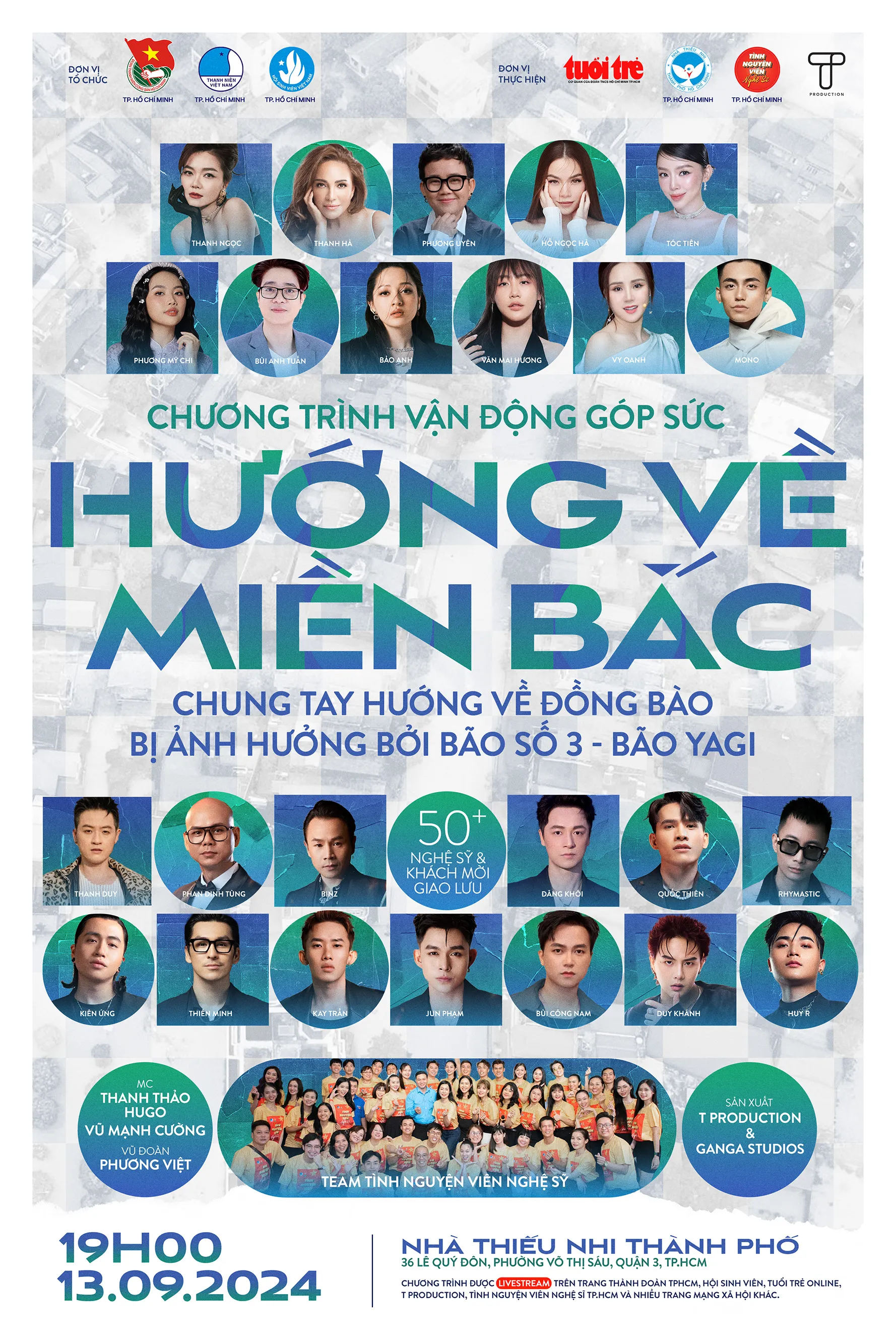 POSTER OFFICIAL HUONG VE MIEN BAC