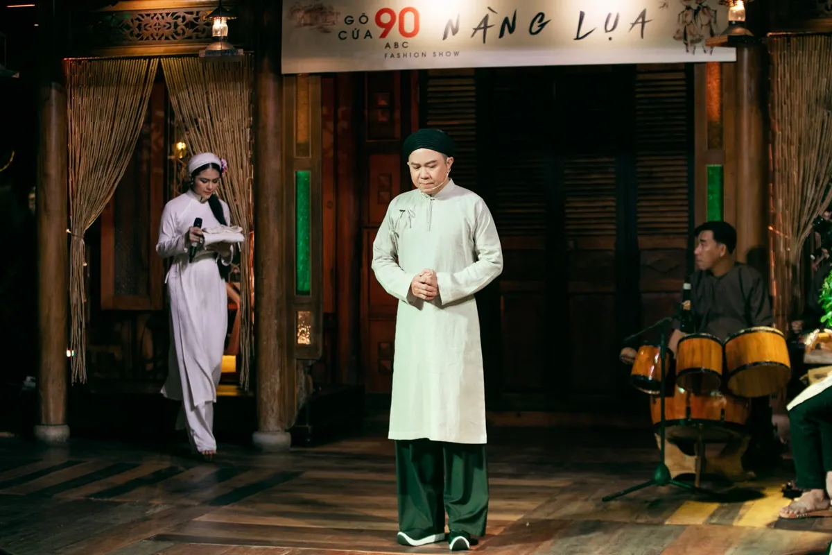 Van Trang - Quoc Dai tung tham gia show Dinh Van Tho (2)