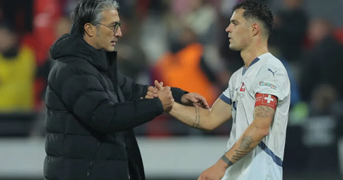 Xhaka thể hiện ra sao trước Serbia?