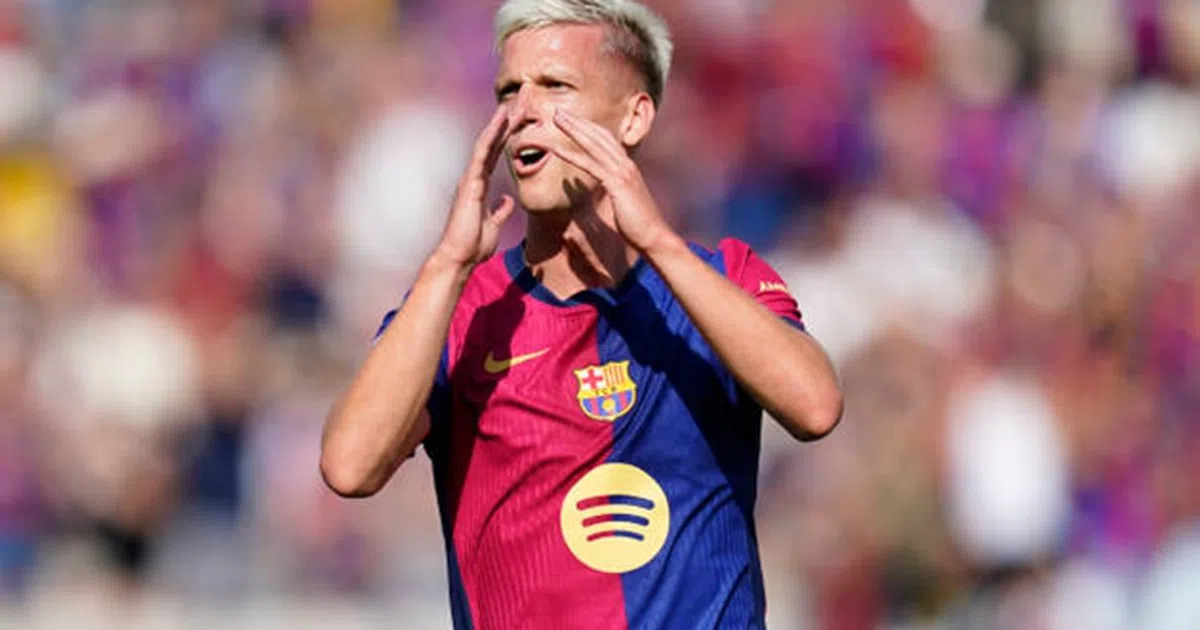 Dani Olmo có thể xô đổ 1 kỷ lục ở Barca