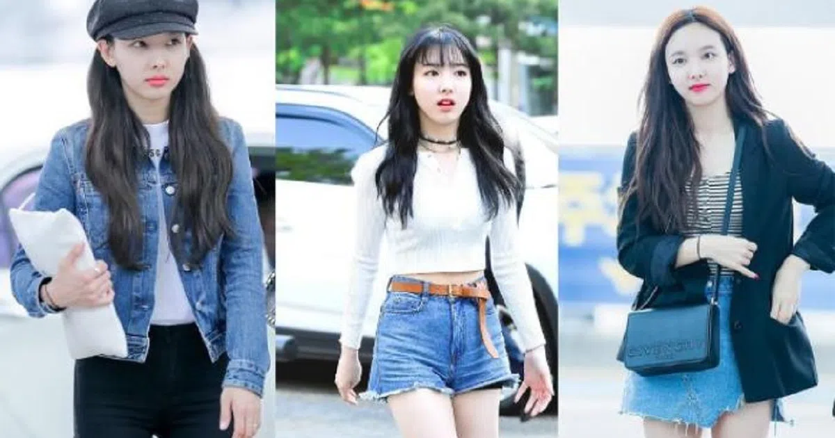 Nayeon (Twice) lựa chọn trang phục để tôn lên vóc dáng dù thuộc 'team chân ngắn'