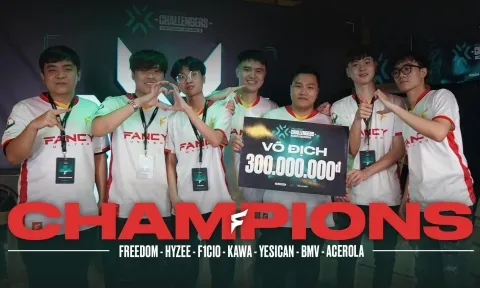 Valorant: Fancy United Esports vô địch giải 2022 VCT Stage 2: Vietnam Challengers
