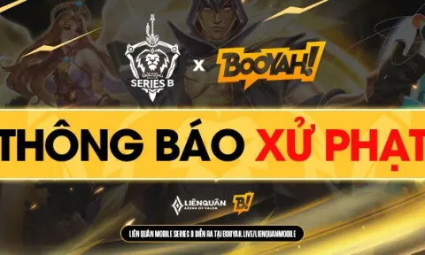 Một đội tuyển bị xử phạt loại khỏi giải Đấu Trường Danh Vọng Series B mùa Xuân 2022