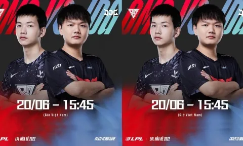 Lịch thi đấu LPL hôm nay ngày 20/6: OMG - JDG, UP - RA